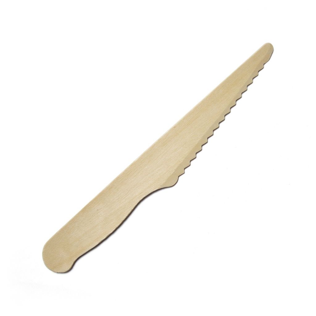 Dao gỗ 22cm cắt bánh sinh nhật